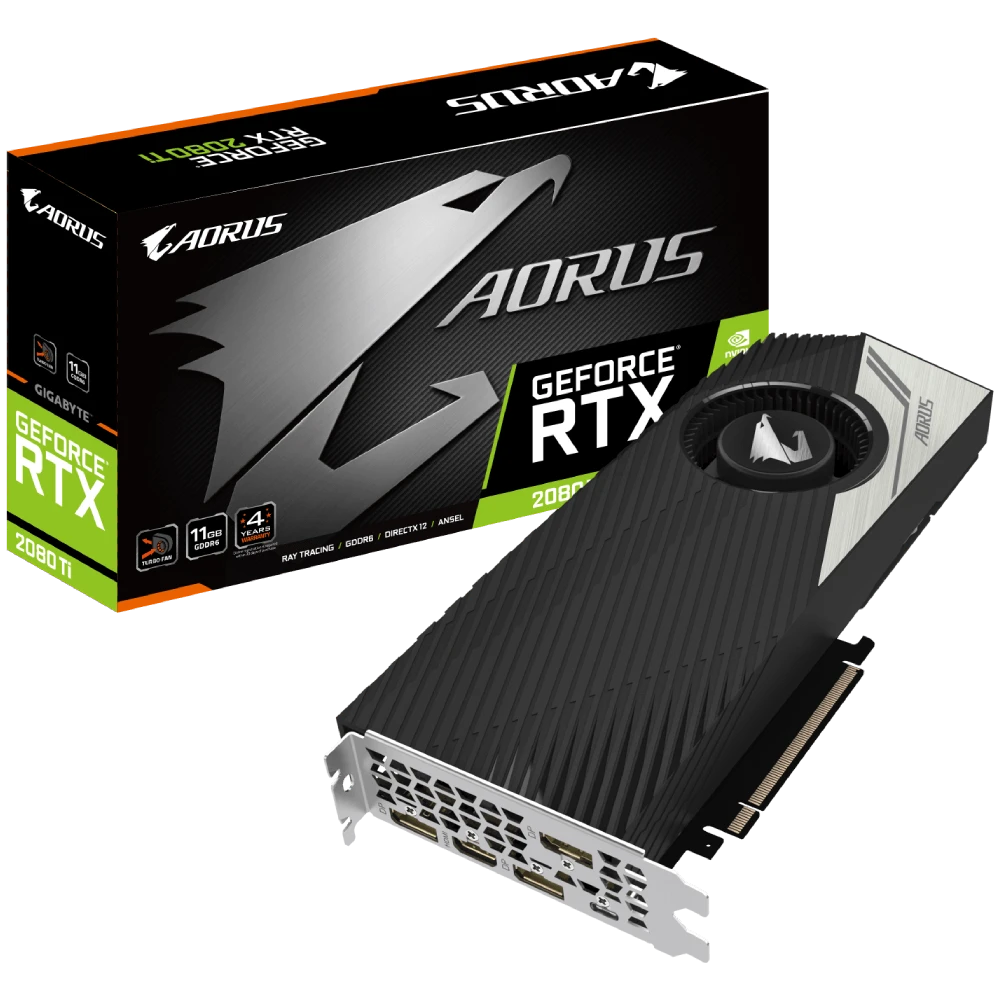 Gigabyte AORUS GeForce RTX 2080 Ti TURBO 11G